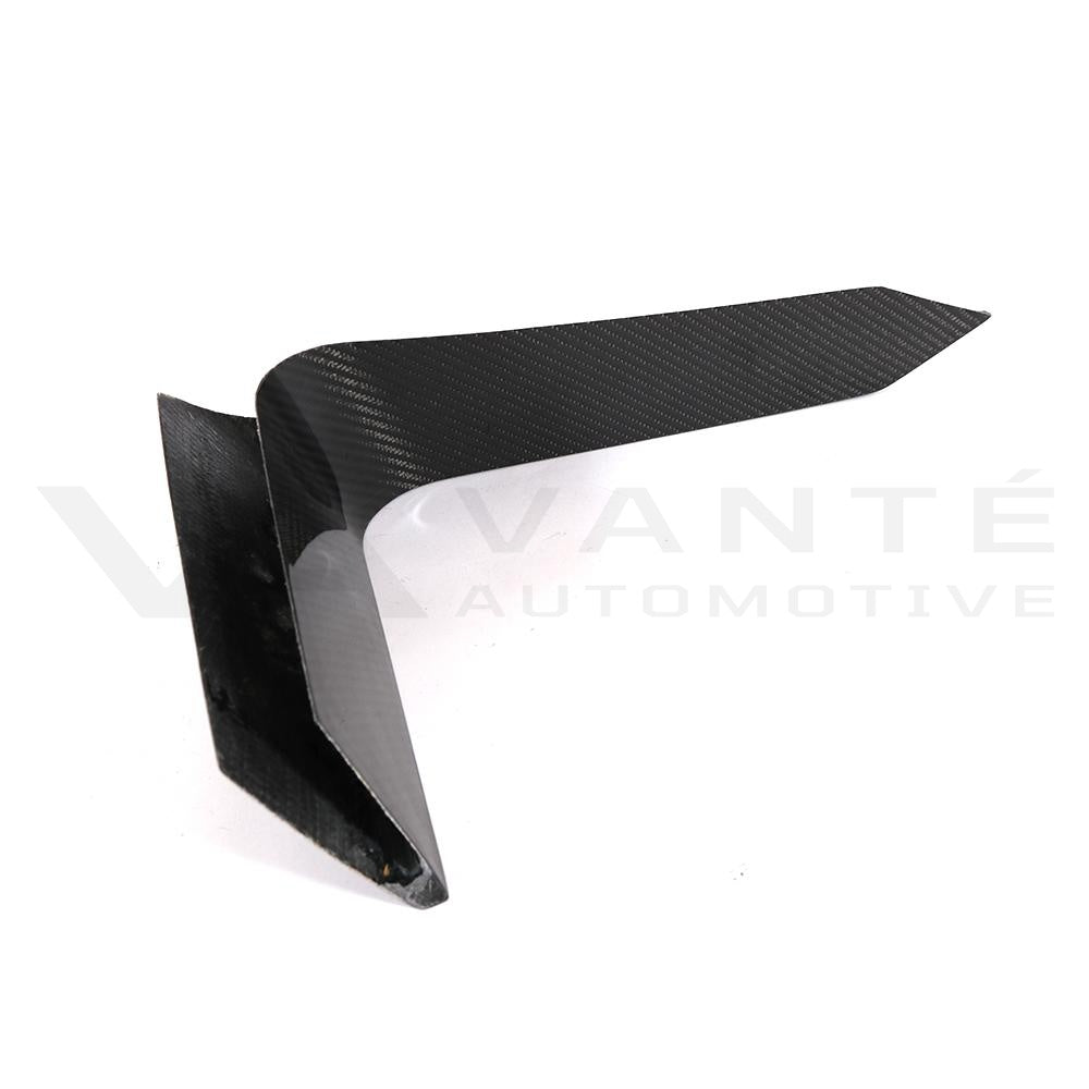 Audi TT/TTS/TTRS 8S (MK3) Kohlefaser-Nebelscheinwerfer-Blende Splitter Canards