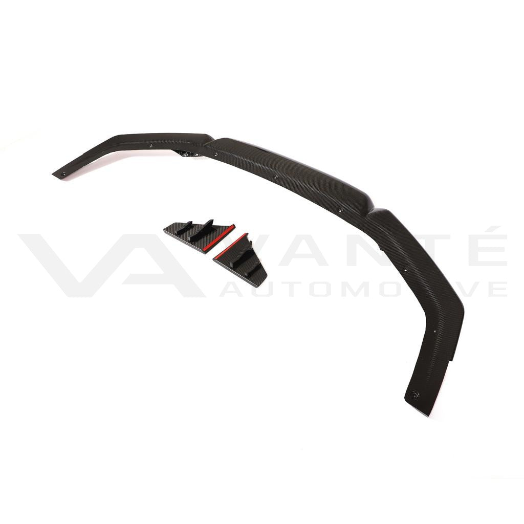 Labio Divisor Frontal Fibra de Carbono Audi RS6/RS7 C8 V2