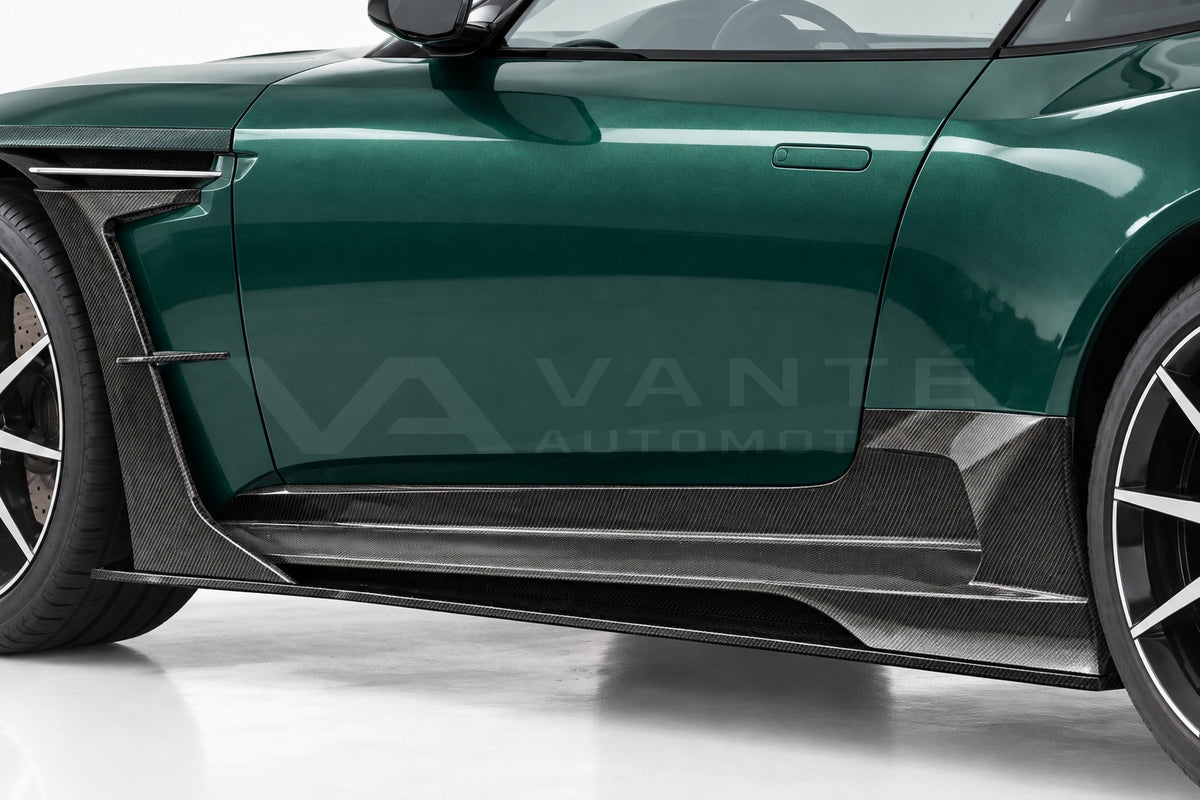 Aston Martin DB11 Carbon Fibre Lower Side Skirts