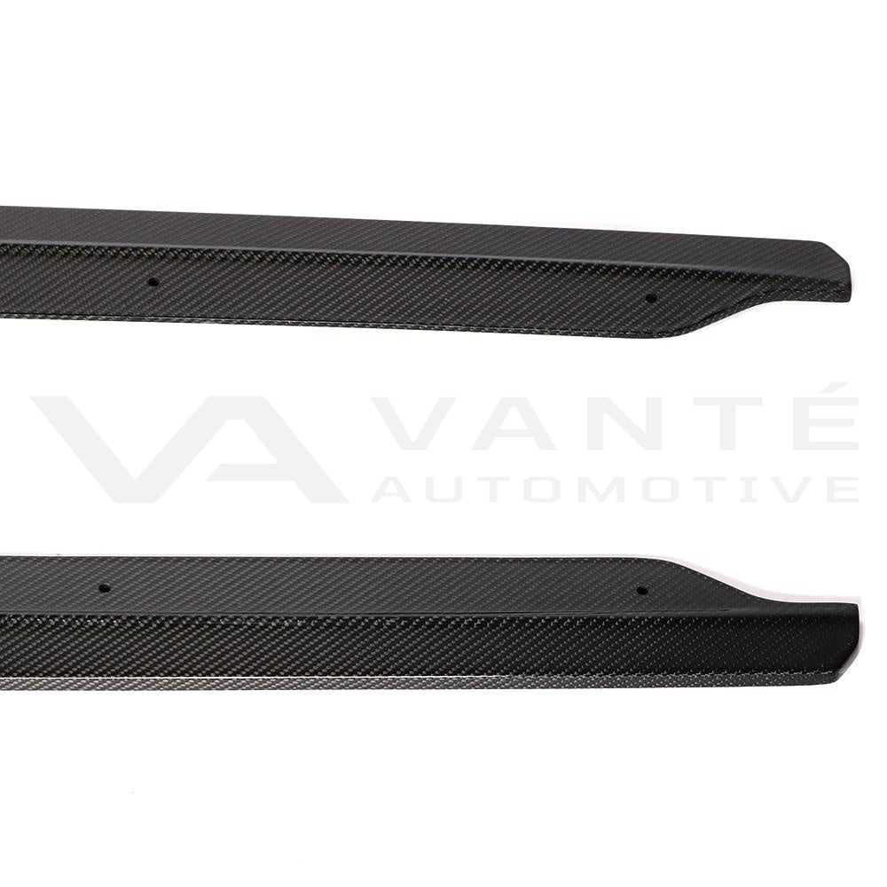 Audi R8 4S Faldones Laterales de Fibra de Carbono