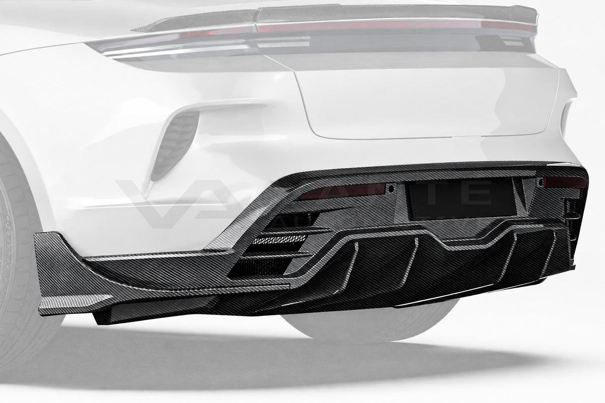 Porsche Taycan (2025+) Carbon Fibre Rear Diffuser – image 4