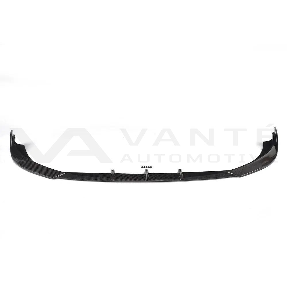 Audi A3 S-Line/S3 8V Fünftürer Kohlefaser-Frontspoiler-Lippe V1