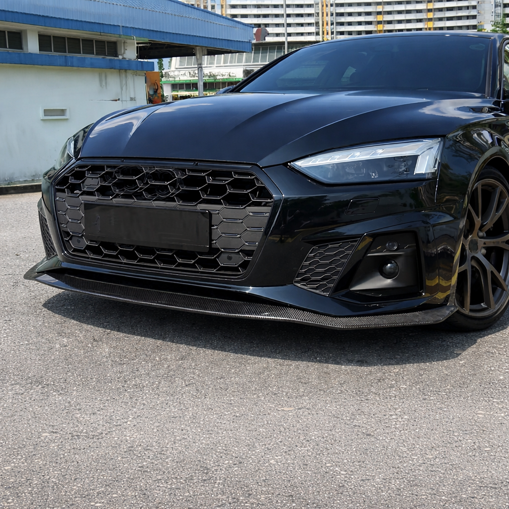 Audi A5/S5 B9.5 Carbon Fibre Front Splitter/Lip image 0