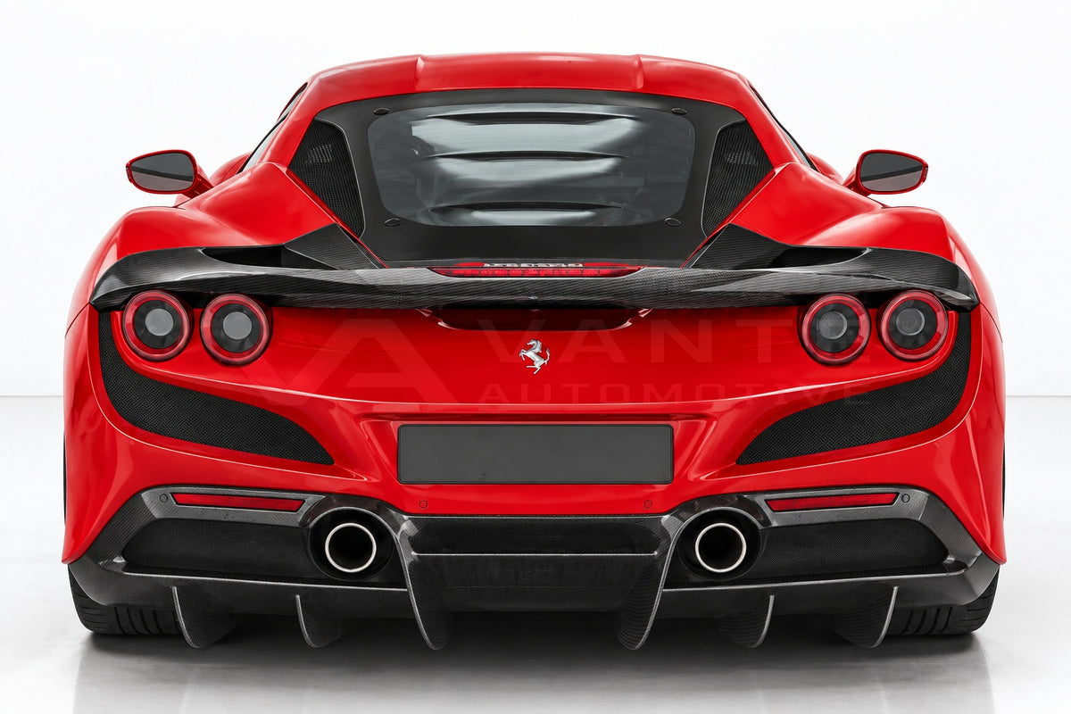 Ferrari F8 Tributo Carbon Fibre Rear Spoiler
