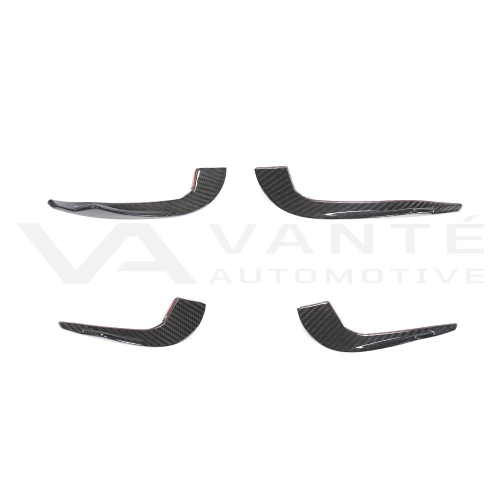Audi RS3 8V.5 Carbon Fiber Front Bumper Canards