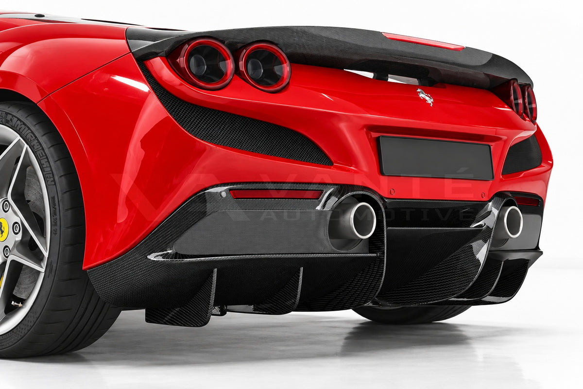 Ferrari F8 Tributo Carbon Fibre Rear Diffuser