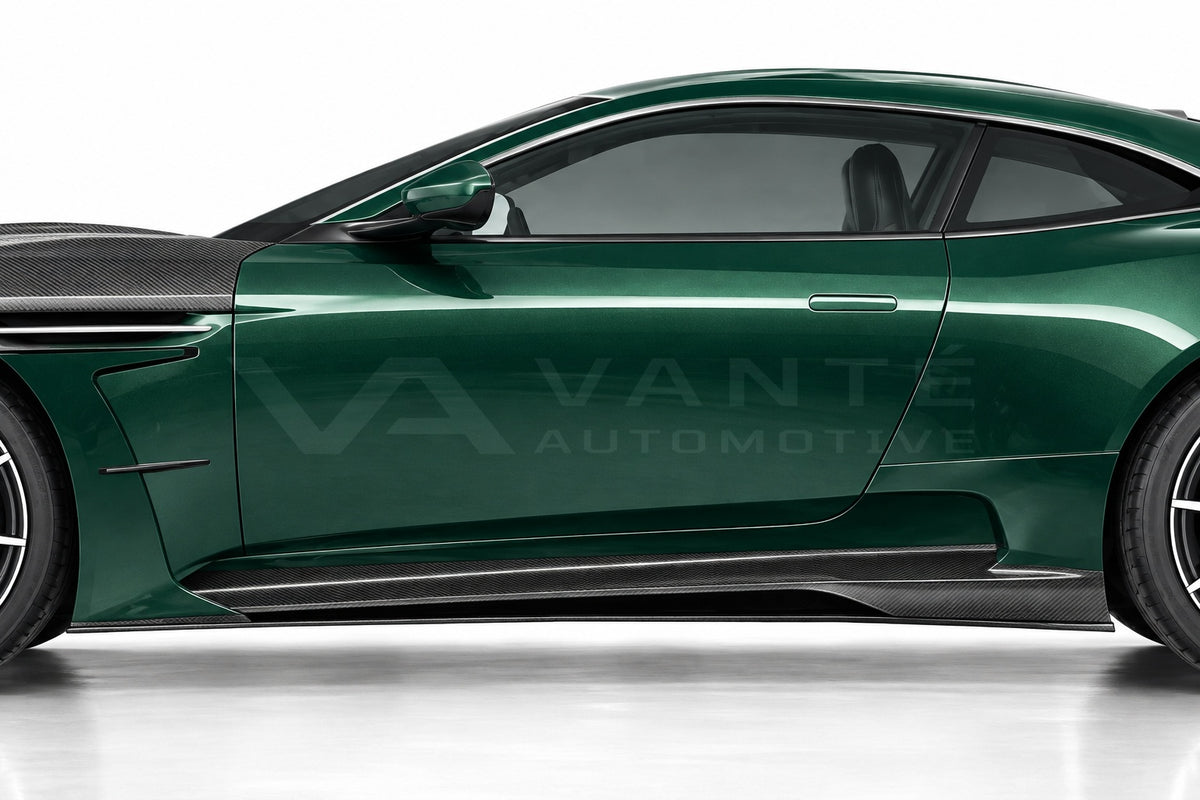 Aston Martin DB11 Carbon Fibre Lower Side Skirts
