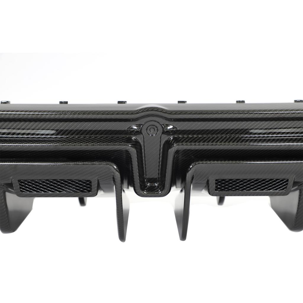 Audi R8 4S FL Carbon Fiber Rear Diffuser V2 image 5