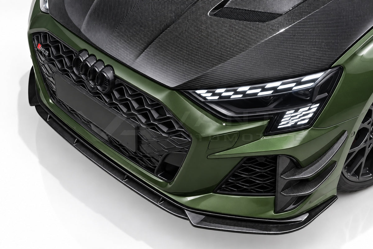 Audi RS3 8Y Carbon Fibre Front Lip