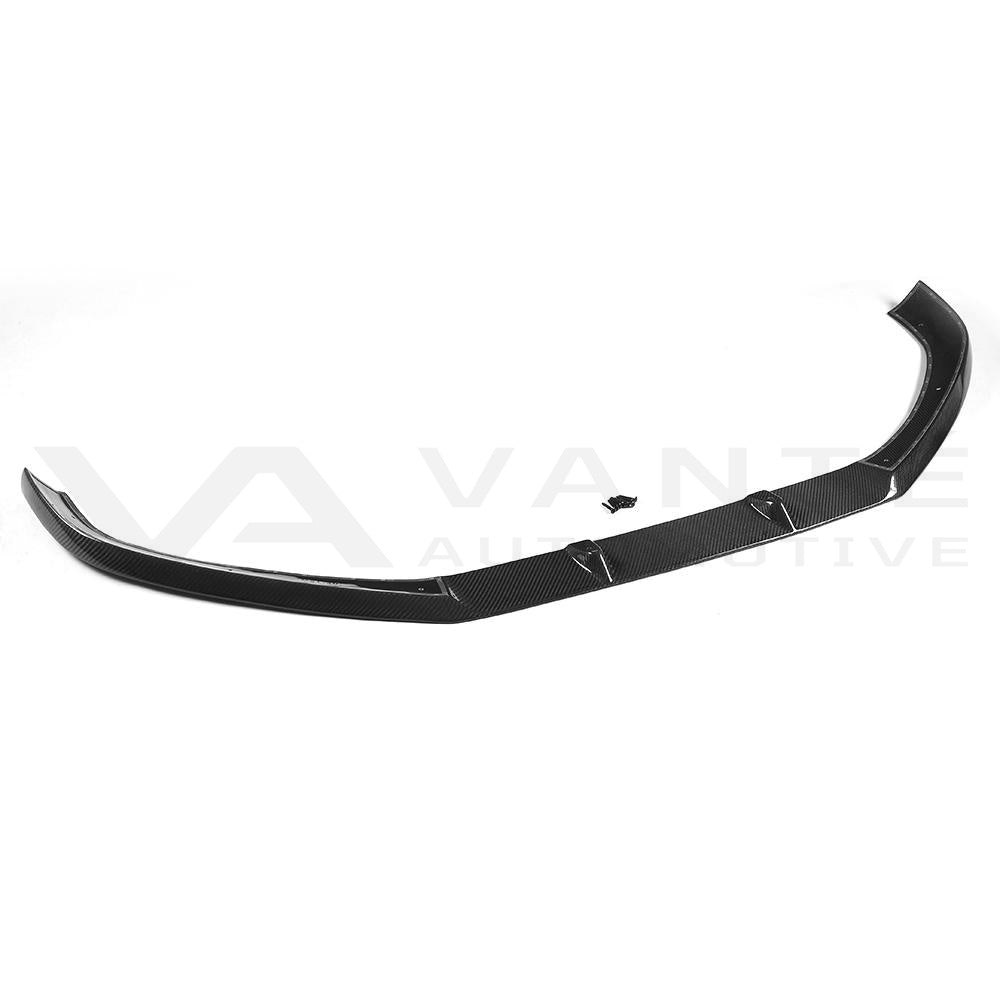 Audi A4 B9 Carbon Fibre Front Bumper Lip Splitter