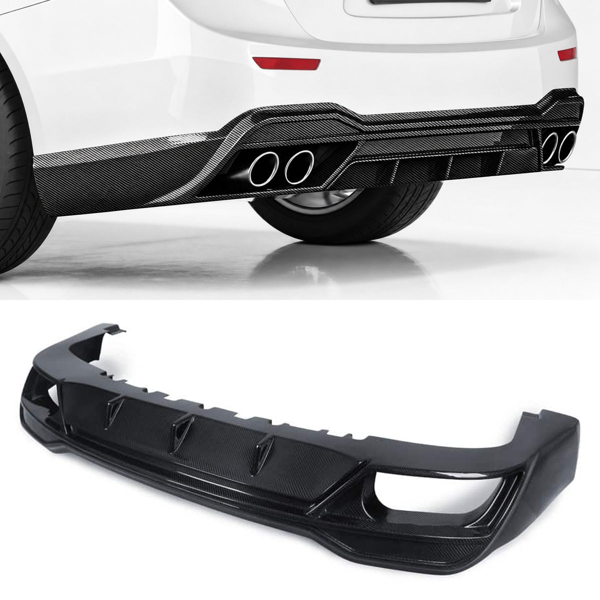 Maserati Ghibli M157 Carbon Fibre Rear Diffuser