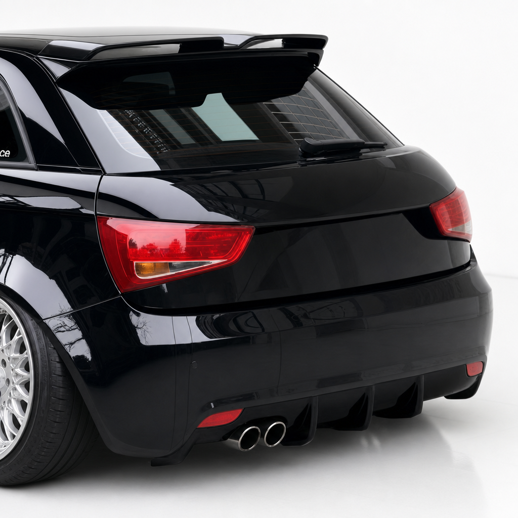 Audi A1 8X Karbonfaser-Heckdiffusor