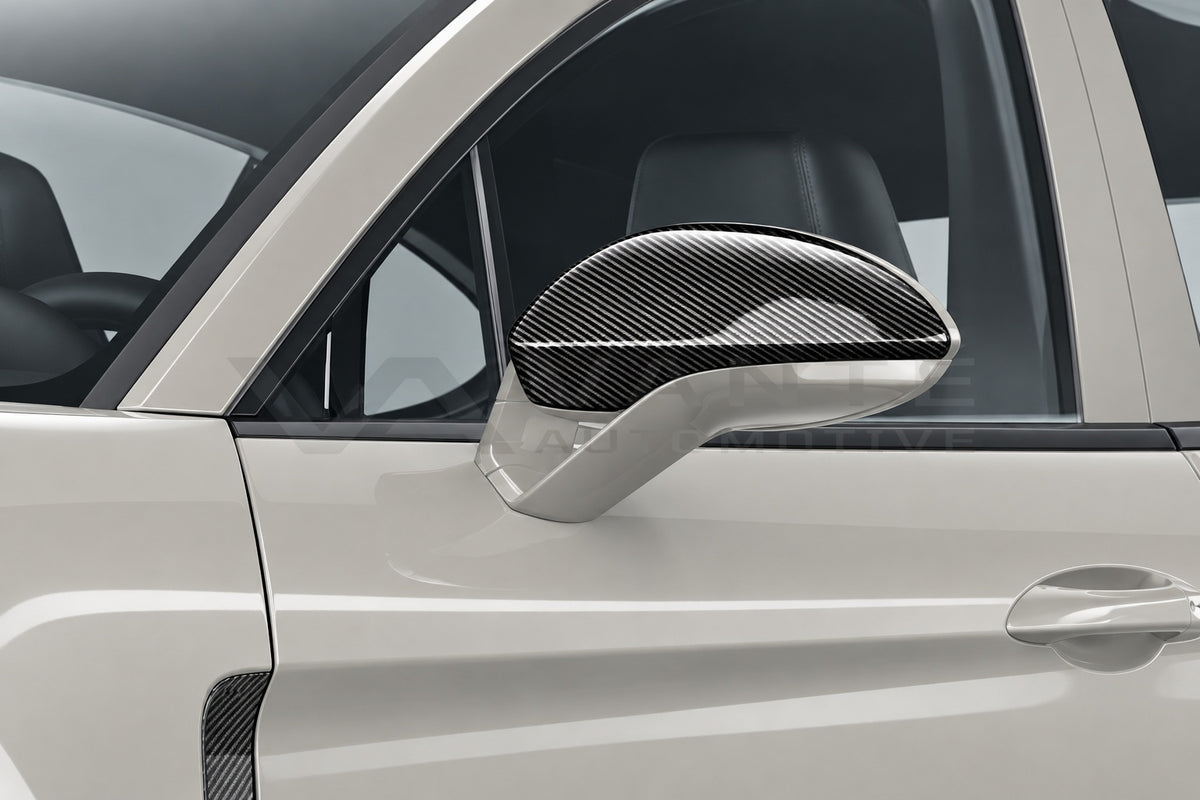 Porsche Panamera 971.2 Carbon Fibre Mirror Covers (LHD ONLY) – image 2