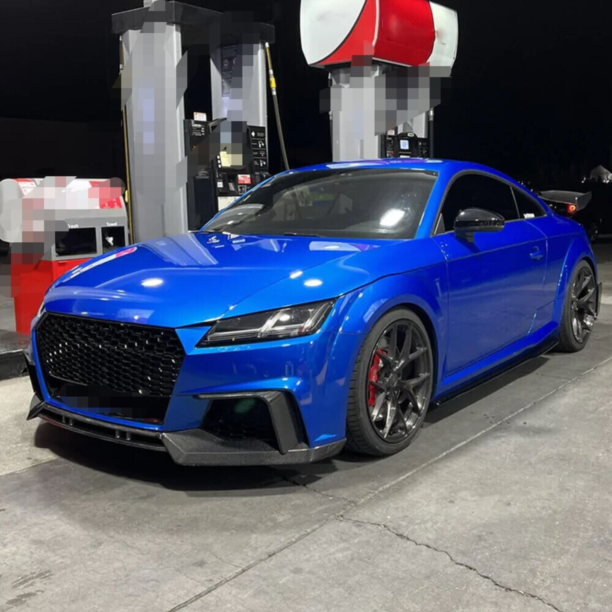 Audi TTRS 8S (MK3) Carbon Fiber Front Splitter Lip image 8