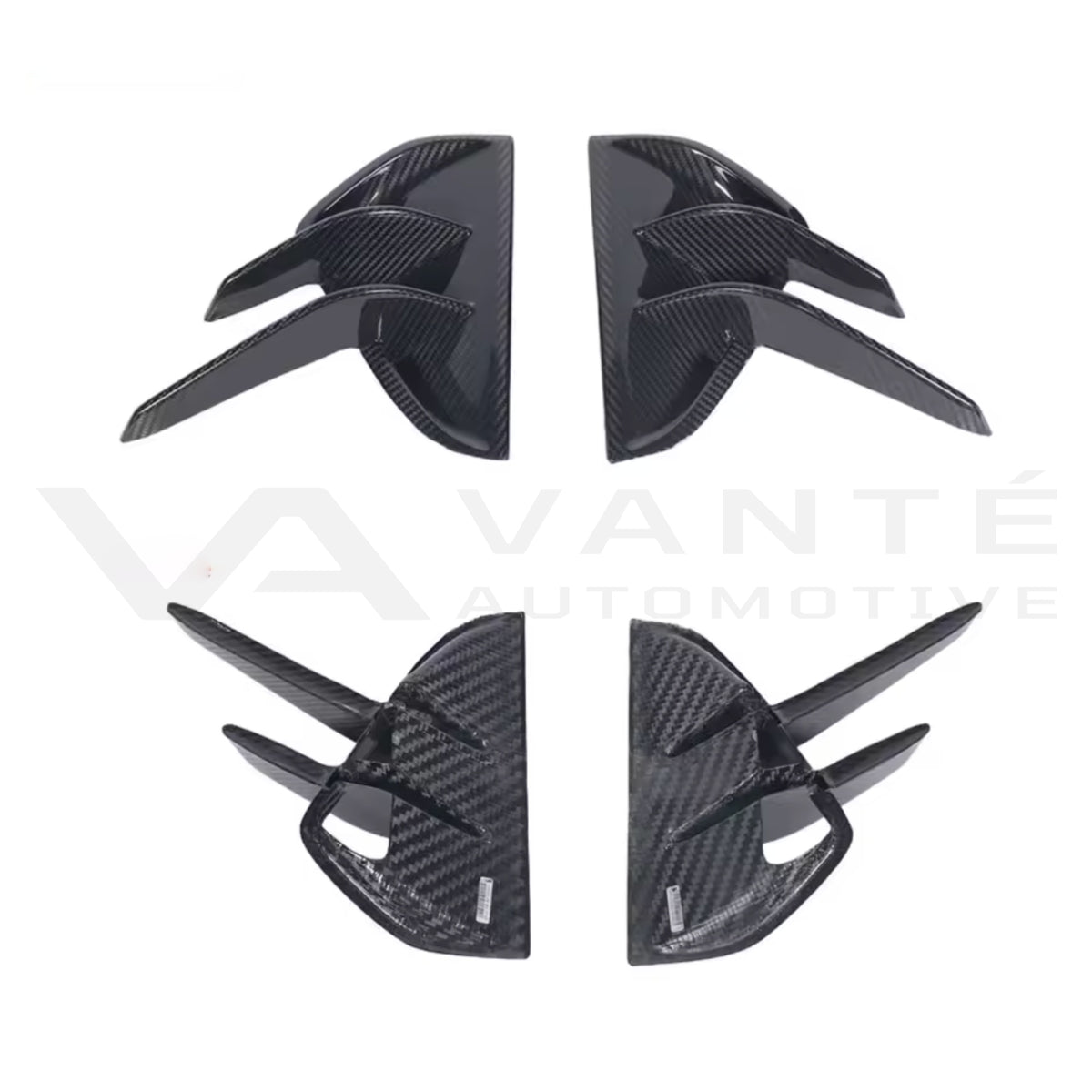 Audi RS3 8Y.5 Front Vent Canards/Wings GT Style