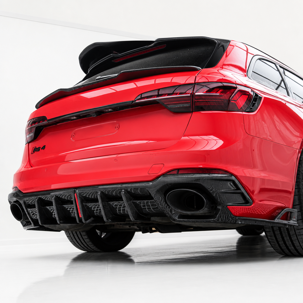 Audi RS4 B9.5 Carbon Fibre Rear Diffuser