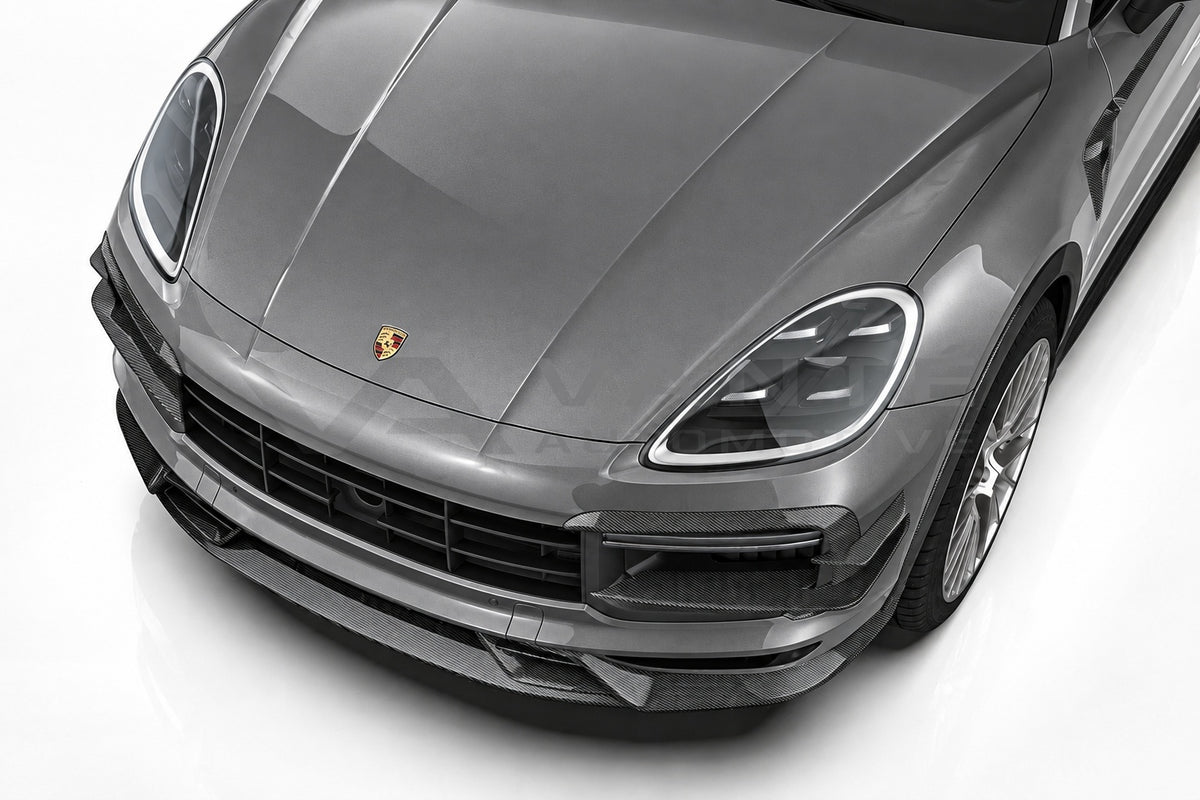 Porsche Cayenne 9YA/9YB Carbon Fibre Front Lip – image 8