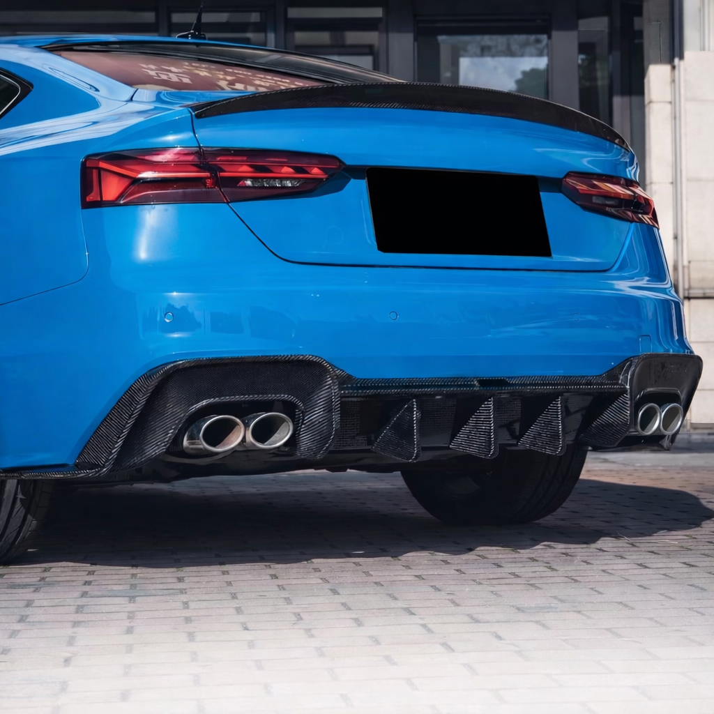 Audi A5/S5 B9.5 Carbon Fibre Rear Diffuser image 7