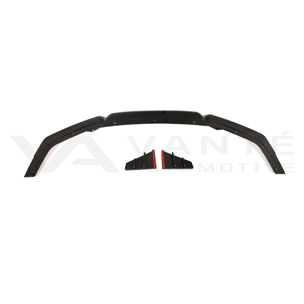 Labio Divisor Frontal Fibra de Carbono Audi RS6/RS7 C8 V2