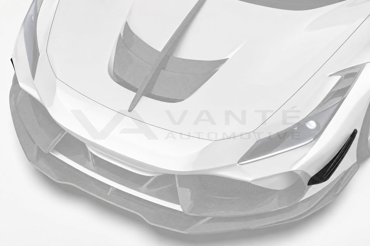 Included in the kit: Front Canards