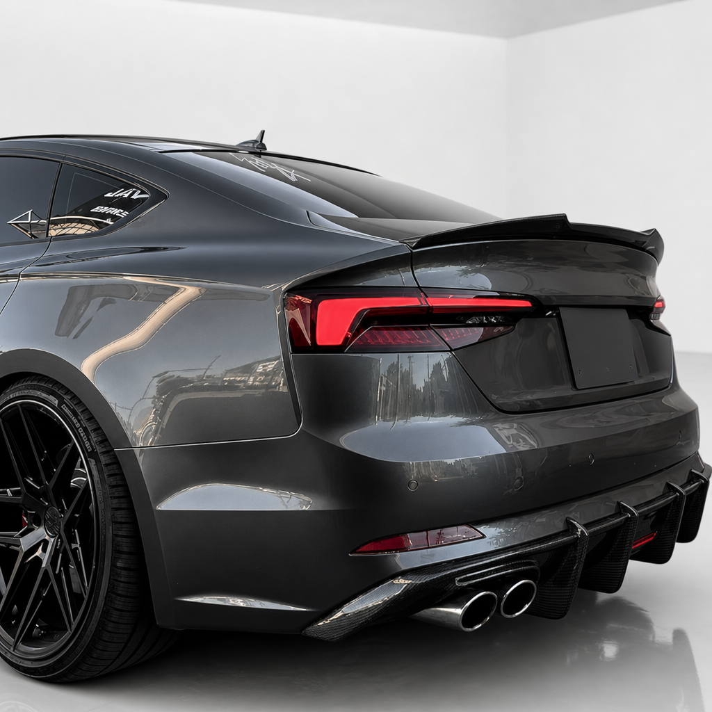 Audi A5/S5/RS5 B9.5 Carbon Fibre Lower Rear Spoiler/Wing