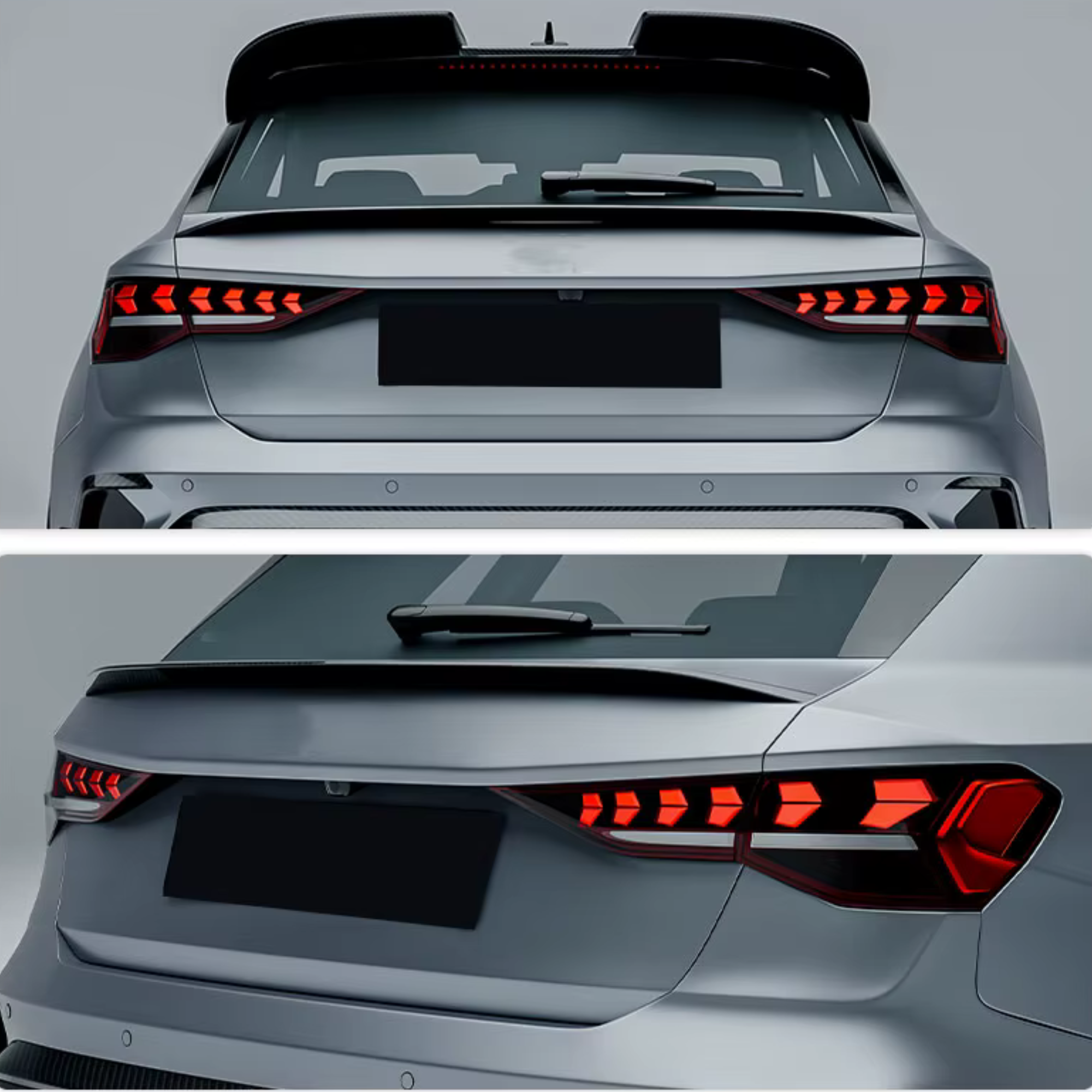 Audi A3/S3/RS3 8Y Kohlefaser-Heckflügel OEM