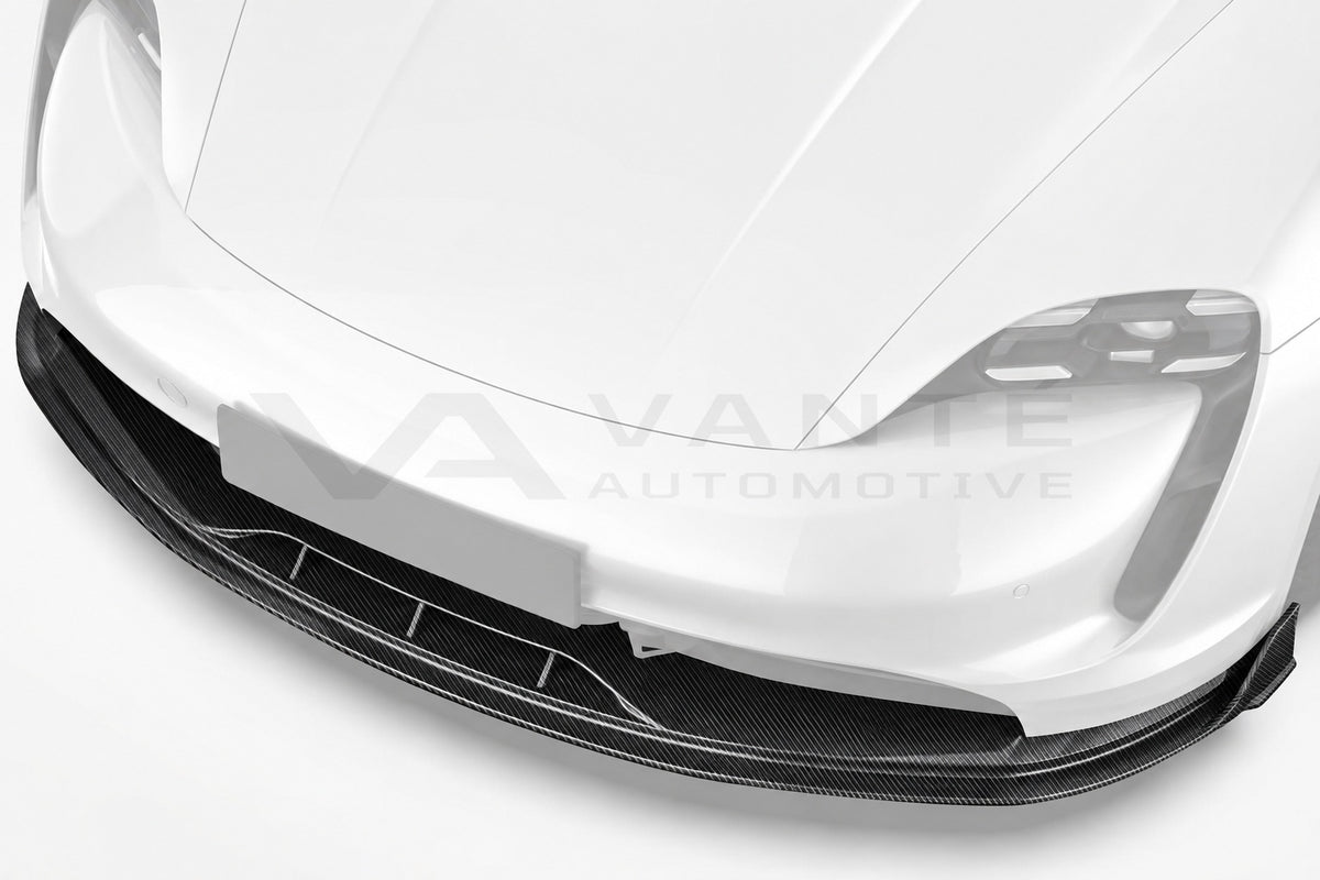 Porsche Taycan Carbon Fibre Front Lip – image 4