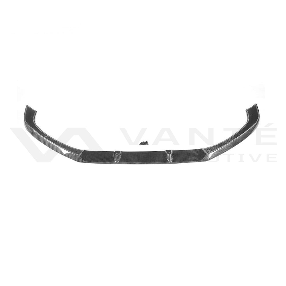 Audi A4 B9 Carbon Fibre Front Bumper Lip Splitter