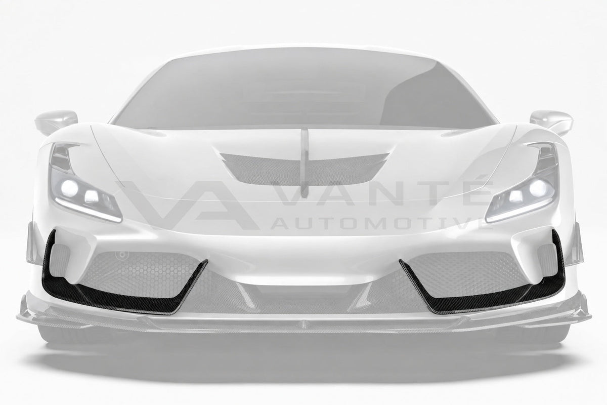 Included in the kit: Front Air Intakes