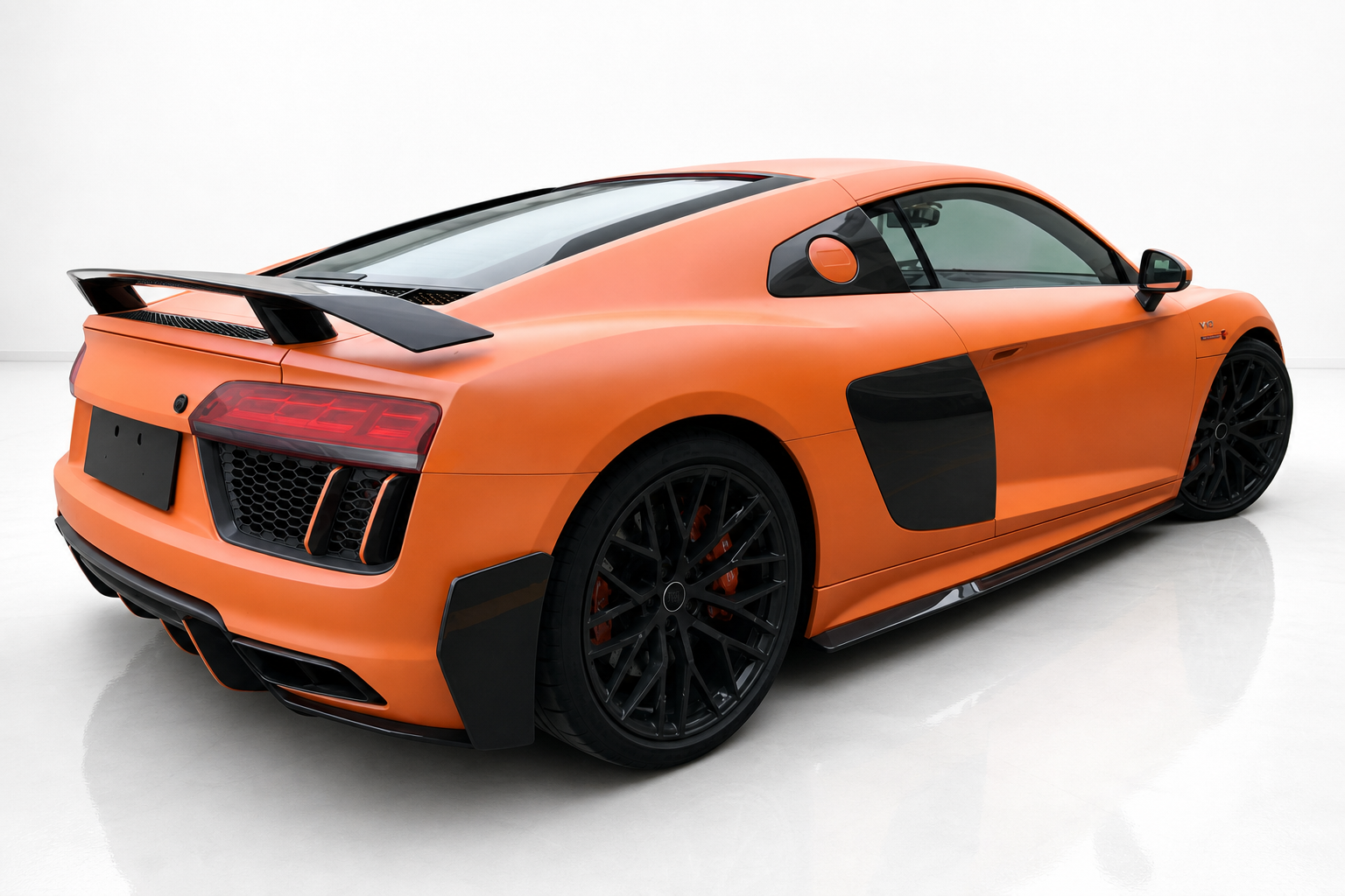 Audi R8 4S Faldones Laterales de Fibra de Carbono