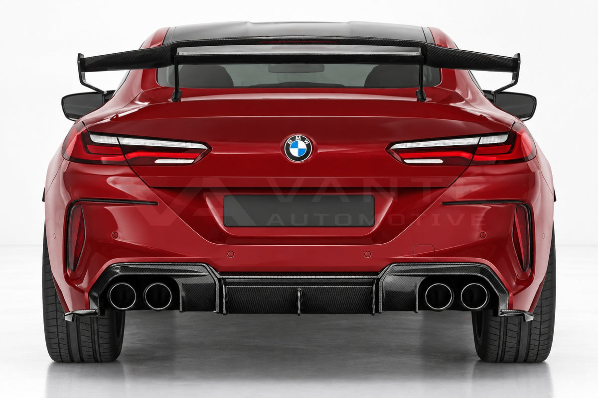 BMW M8 F91/F92/F93 Carbon Fibre Rear Diffuser – image 3