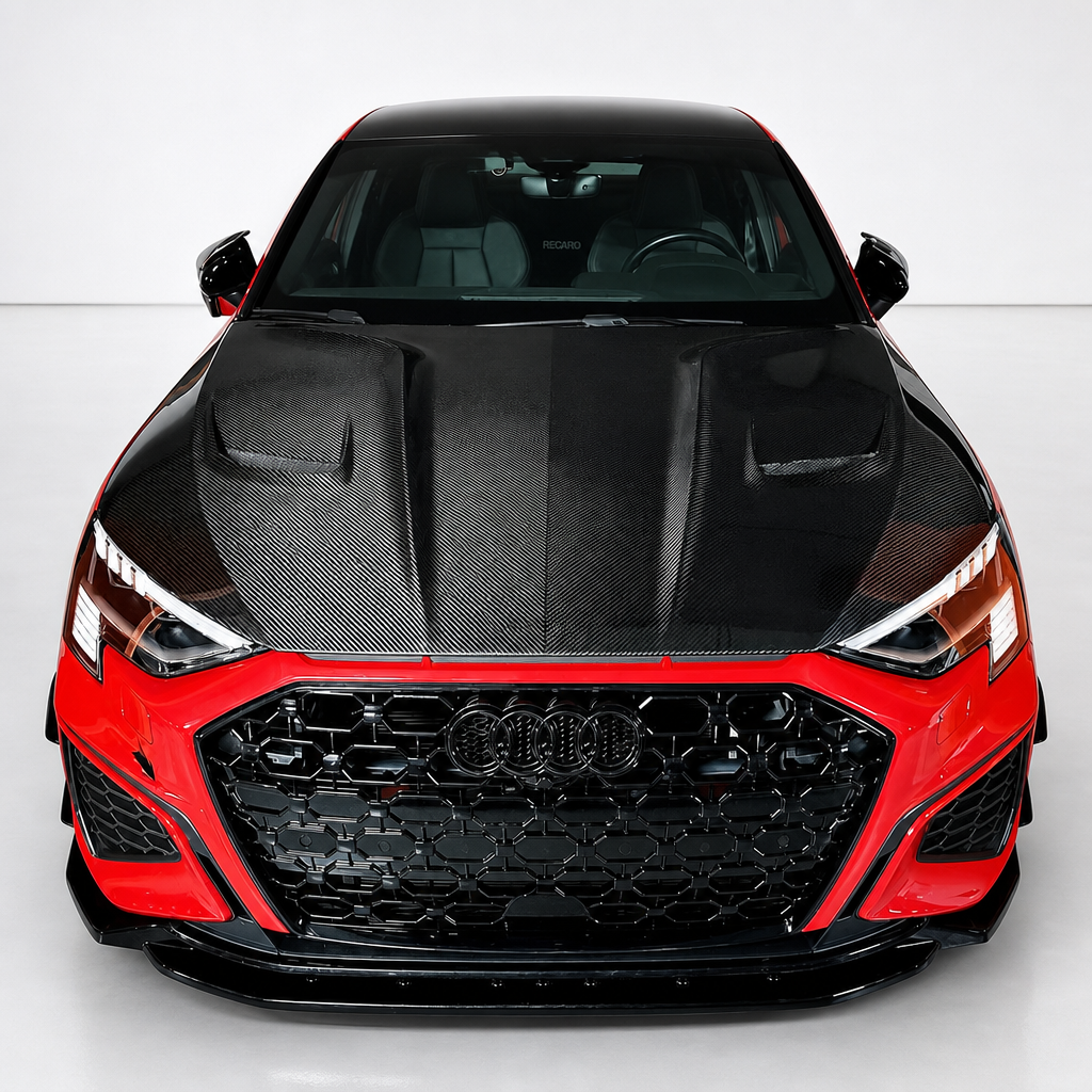 Audi S3/RS3 8Y Carbon Fiber Bonnet Hood