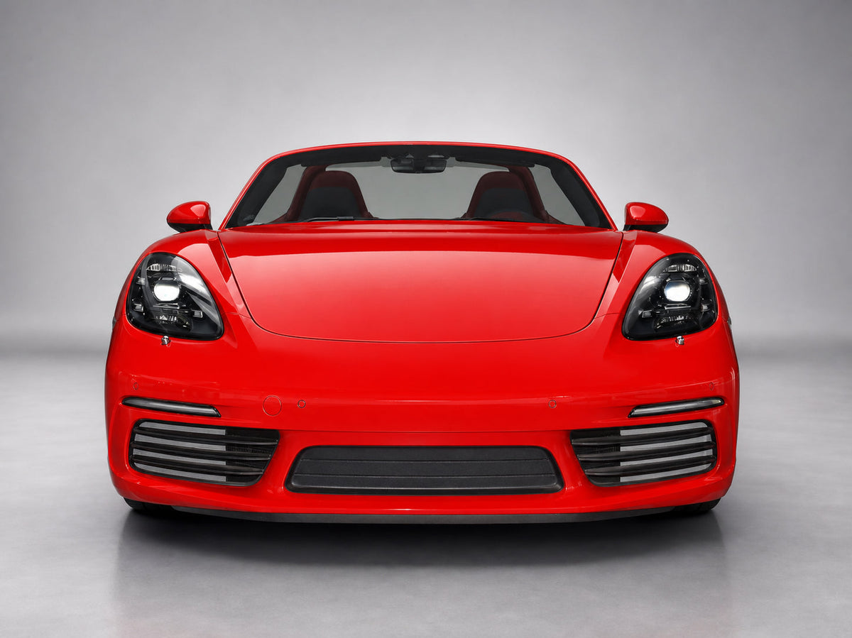 Porsche 718 Boxster/Cayman 982 Carbon Fibre Front Bumper Canards