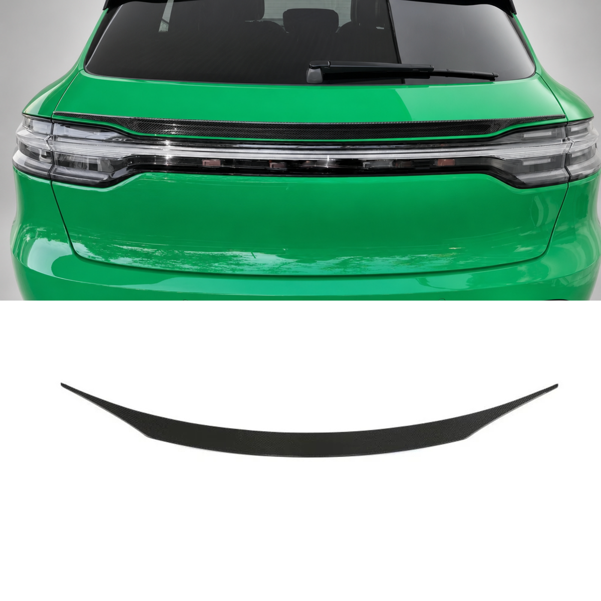 Porsche Macan 95B.2 Carbon Fibre Rear Trunk Spoiler Wing