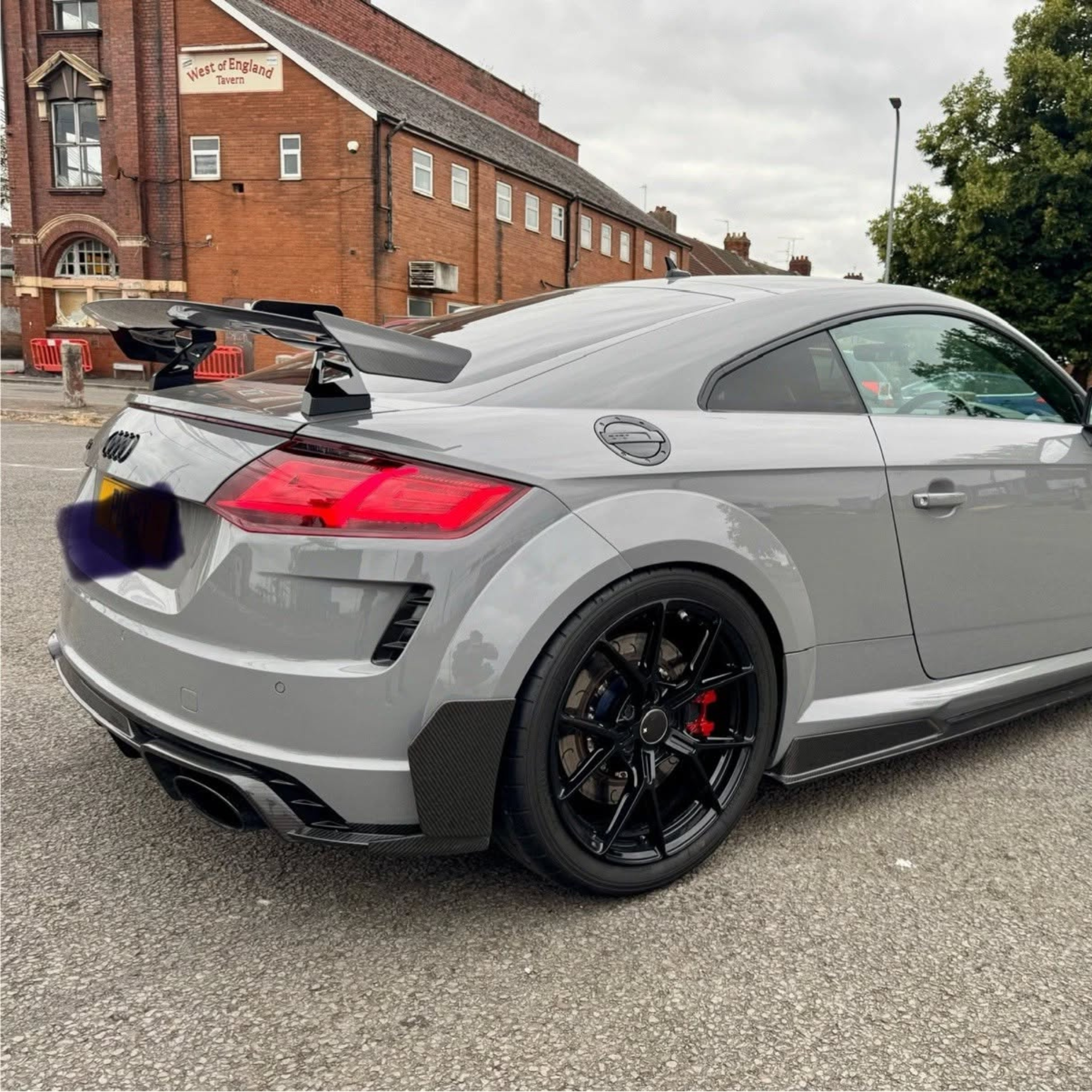 Audi TTRS 8S (MK3) Carbon Fiber Rear Diffuser image 1
