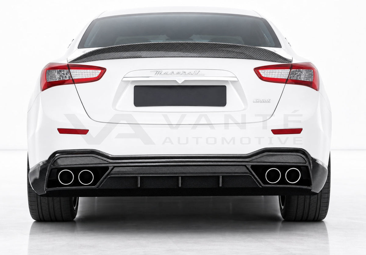 Maserati Ghibli M157 Carbon Fibre Rear Diffuser