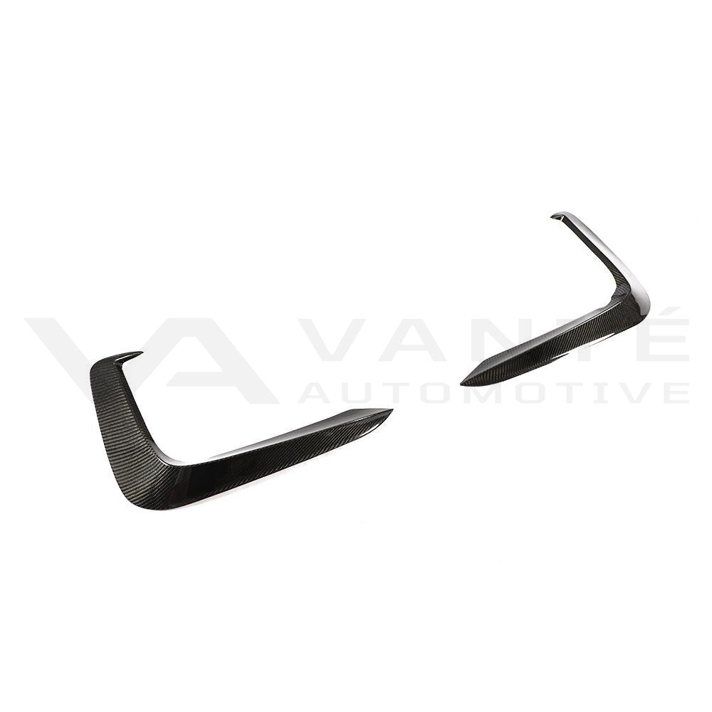 Ailerons de pare-chocs avant en fibre de carbone pour Audi A5 S-Line/S5 B9
