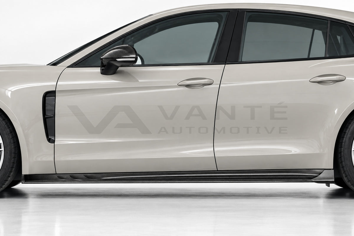 Porsche Panamera 971.2 Carbon Fibre Side Skirts – image 3