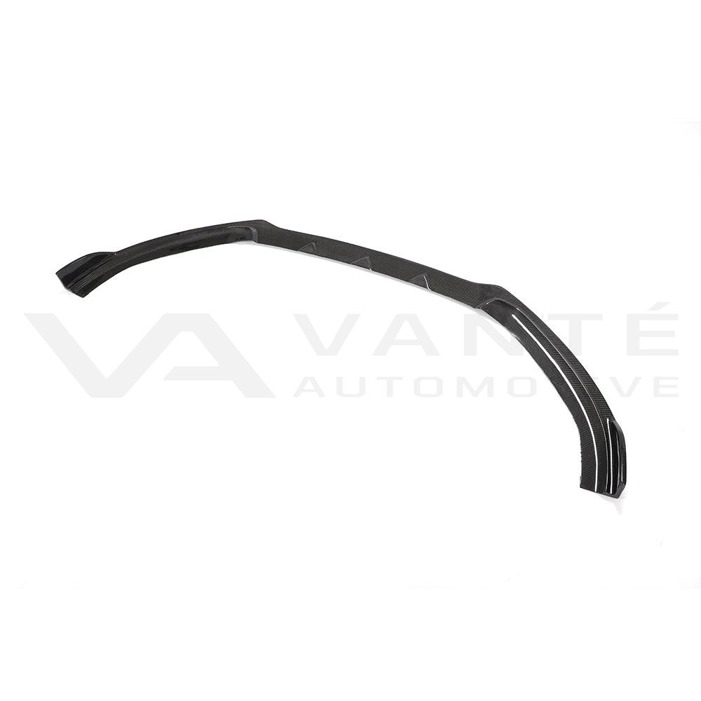Audi A3 S-Line & S3 Sedán 8V.5 Labio Divisor Frontal de Fibra de Carbono