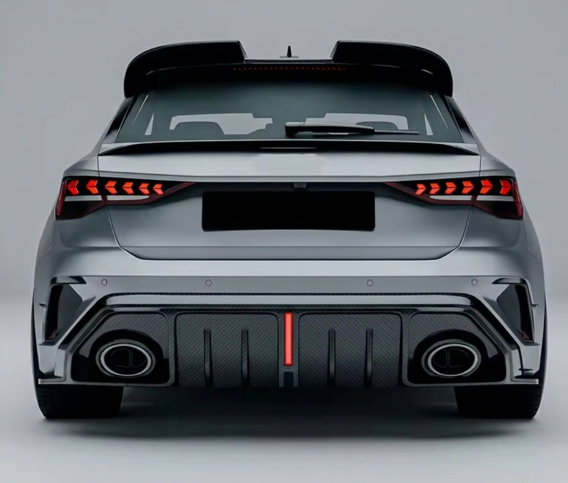 Audi RSQ8 4M フルカーボンボディキット