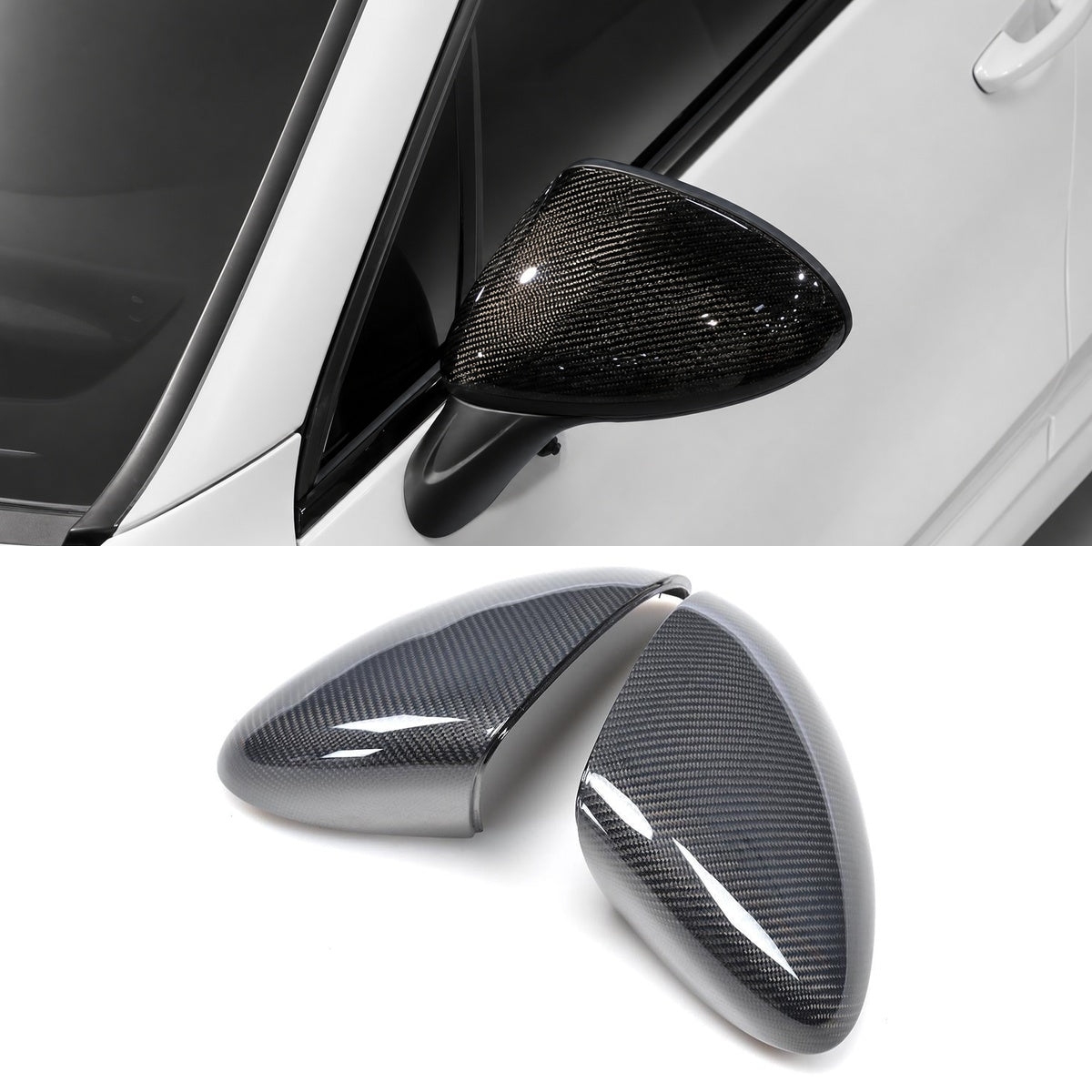 Porsche Cayenne 958 (92A.1) Carbon Fibre Mirror Covers