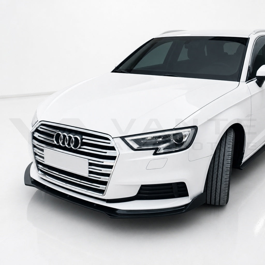 Audi A3 Hatchback 8V.5 Splitter Anteriore in Fibra di Carbonio