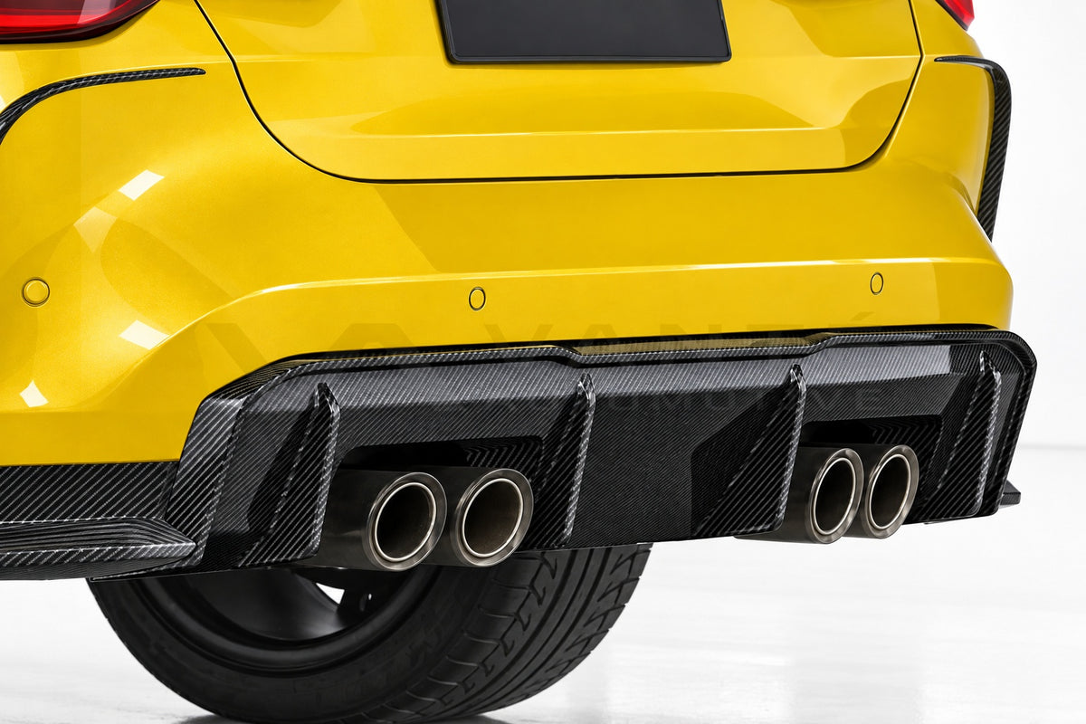 BMW M4 G82/G83 Carbon Fibre Rear Diffuser – image 2