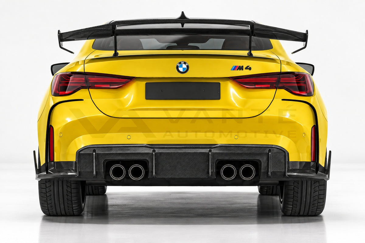 BMW M4 G82/G83 Carbon Fibre Rear Canards – image 3