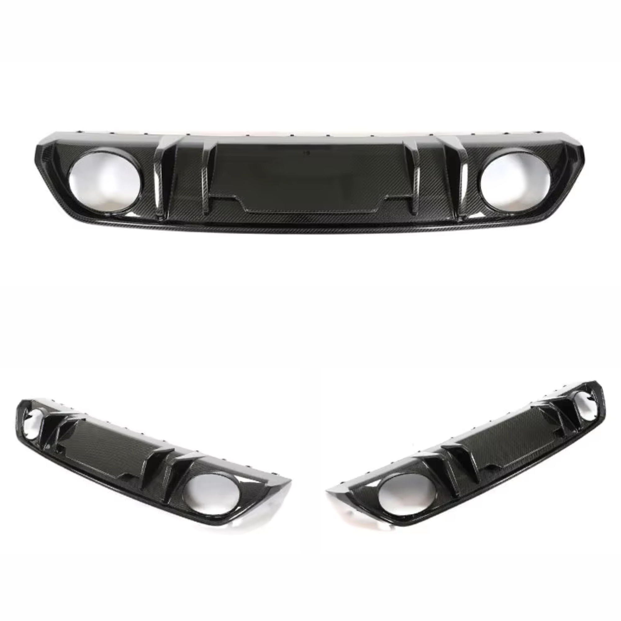 Audi RS3 8Y 2021+ Carbon Fiber Rear Diffuser Kit image 4