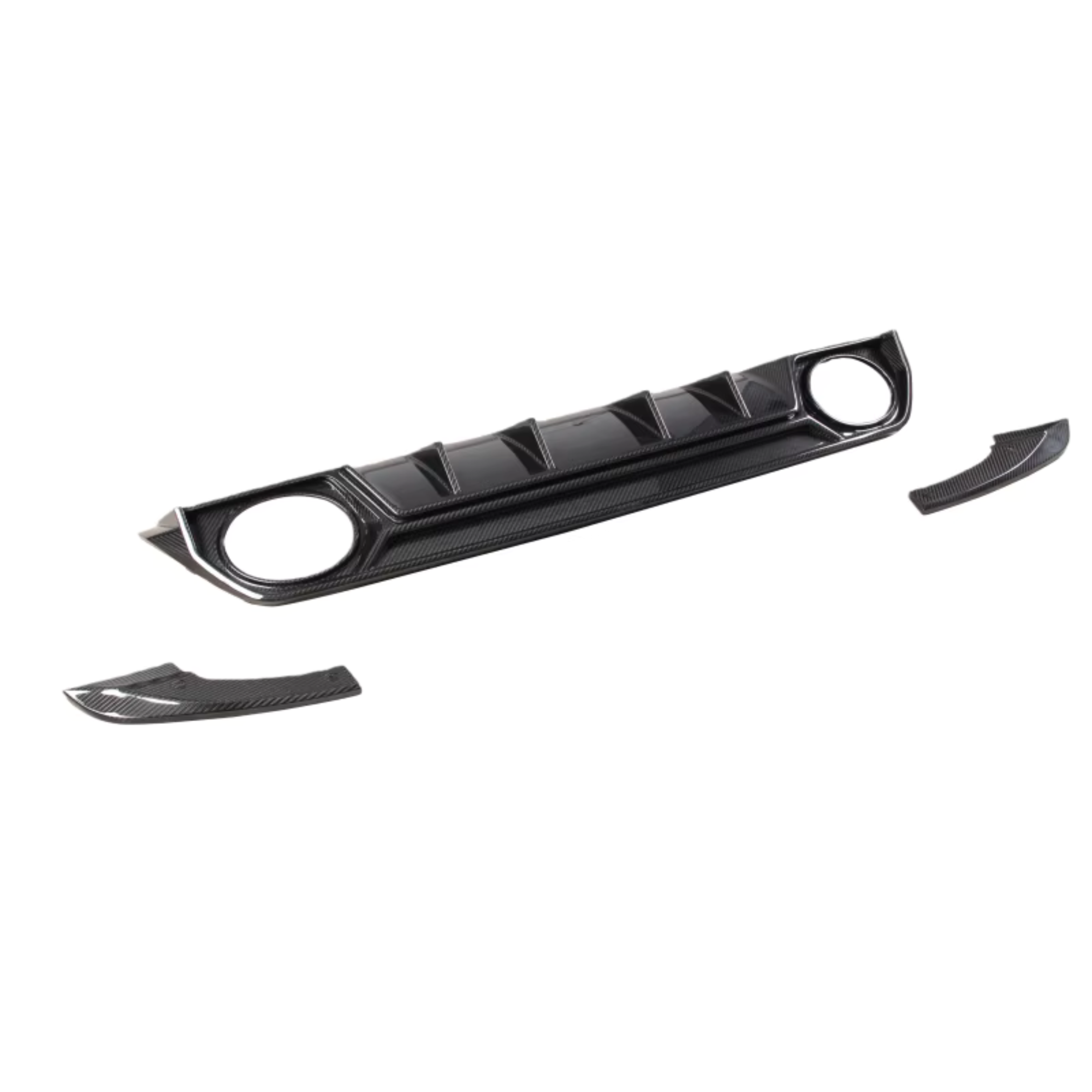 Audi RS3 8Y 2021+ Carbon Fiber Rear Diffuser Kit V2 image 4
