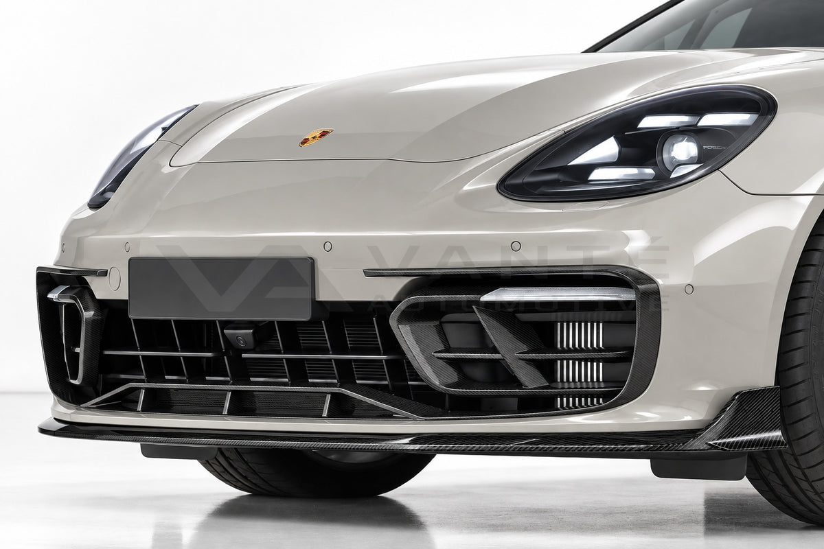 Porsche Panamera 971.2 Carbon Fibre Front Lip – image 2