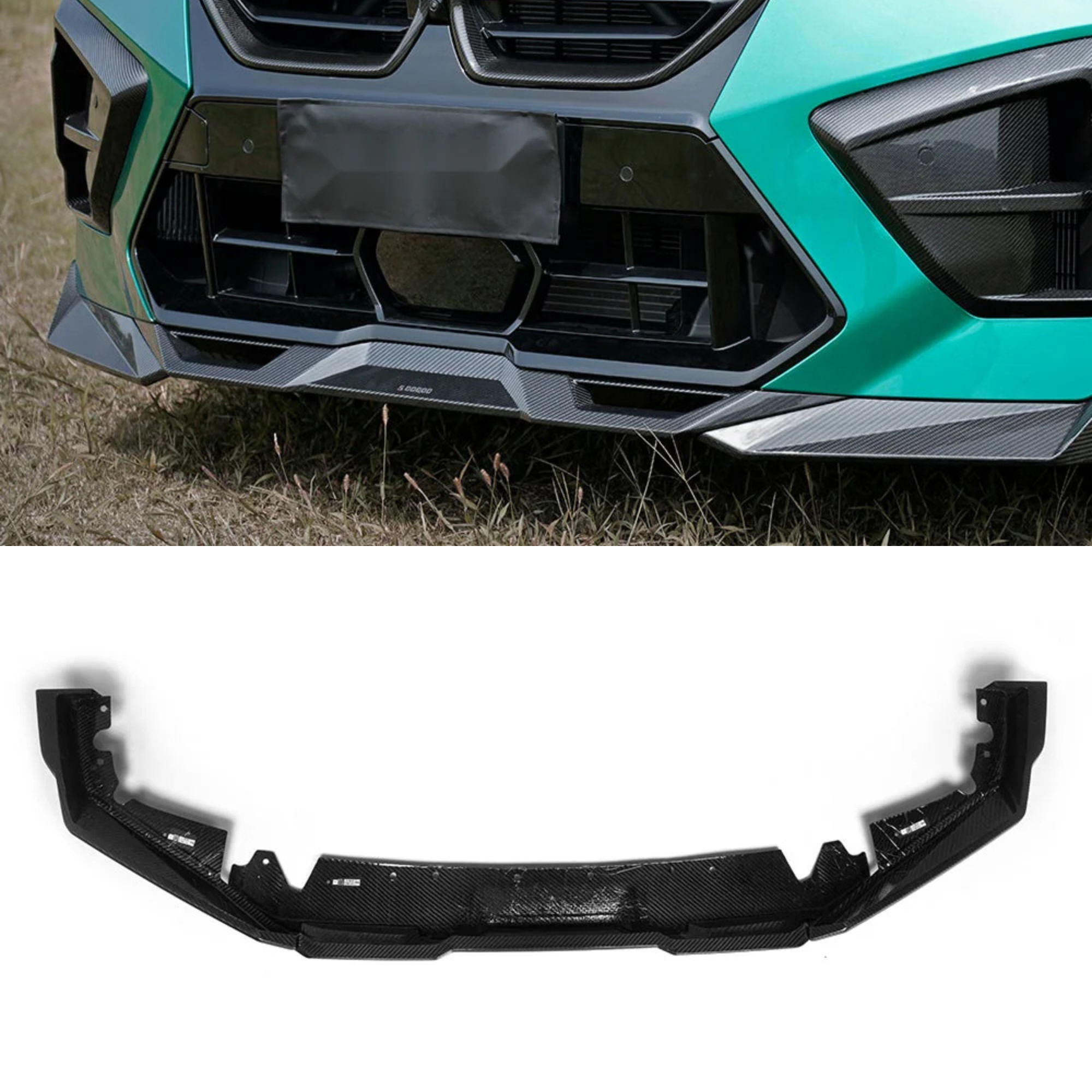 BMW X5M F95 LCI Prepreg Carbon Fibre Front Lip