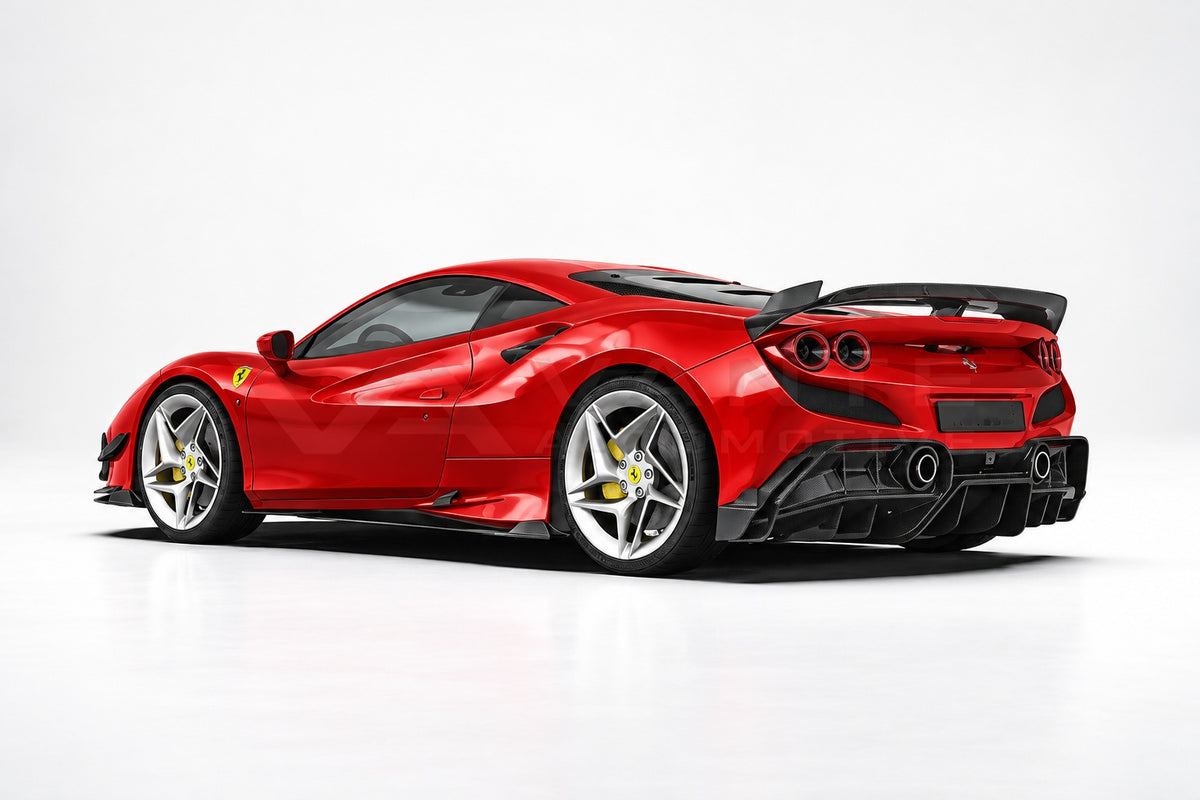 Ferrari F8 Tributo Carbon Fibre Aerodynamics Kit – image 12