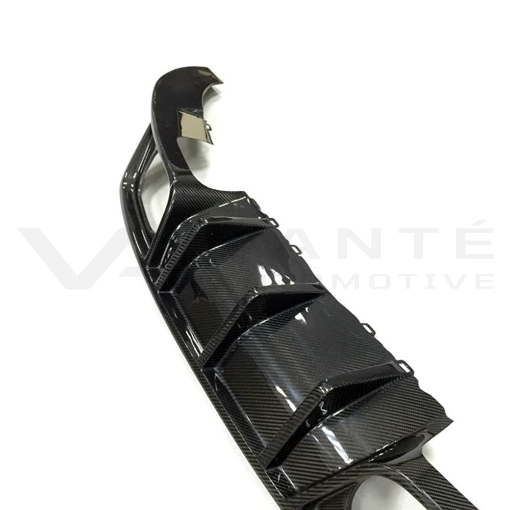 Audi TT 8S (MK3) Carbon Fiber Rear Diffuser
